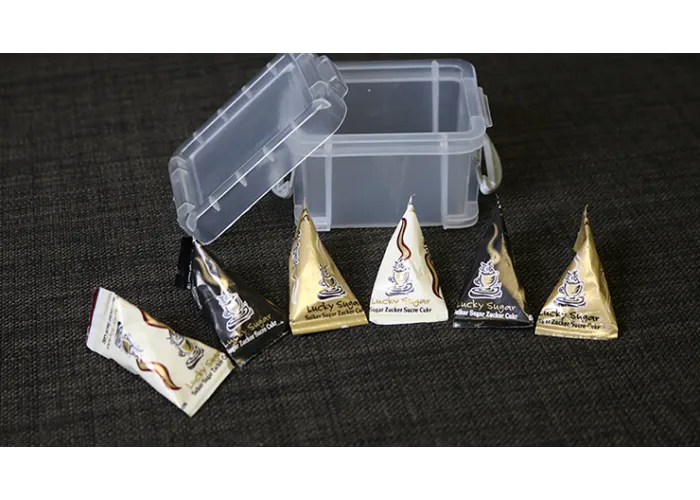 Sugar Packet (3 Regular and 3 Magnetic) by Leo Smetsters