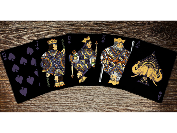 Limited Edition Elephant Playing Cards (Night)