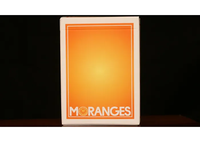Moranges Playing Cards-First Edition (Aqua Finish) by Magic Encarta