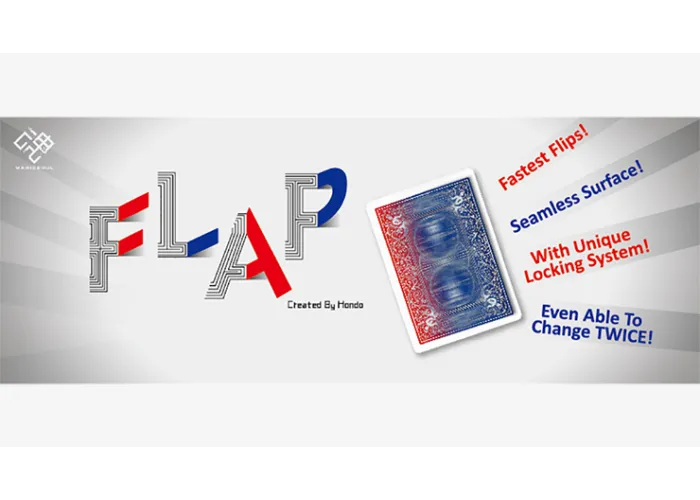 Modern Flap Card to Box (Blue) by UZ Hsieh