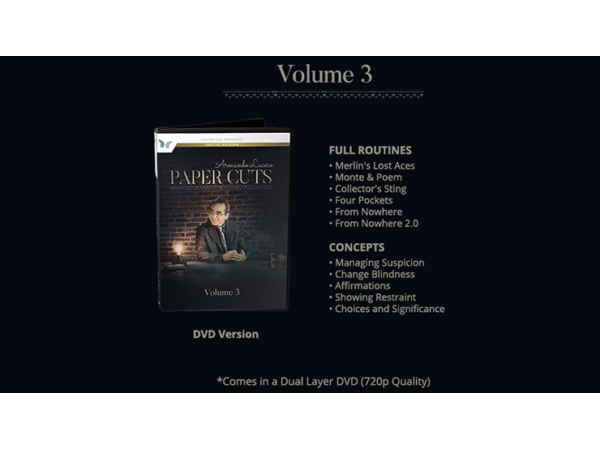 Paper Cuts Volume 3 by Armando Lucero