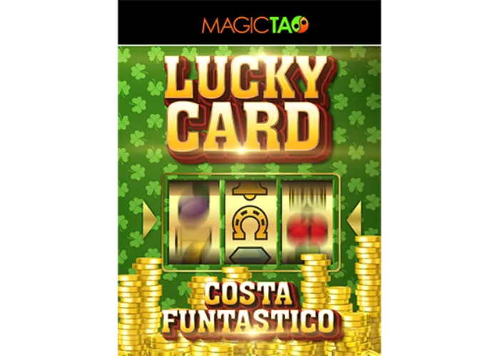 Lucky Card Blue (Gimmick and Online Instructions) by Costa Funtastico