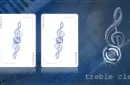 Treble Clef (Blue) Playing Cards – Image 2