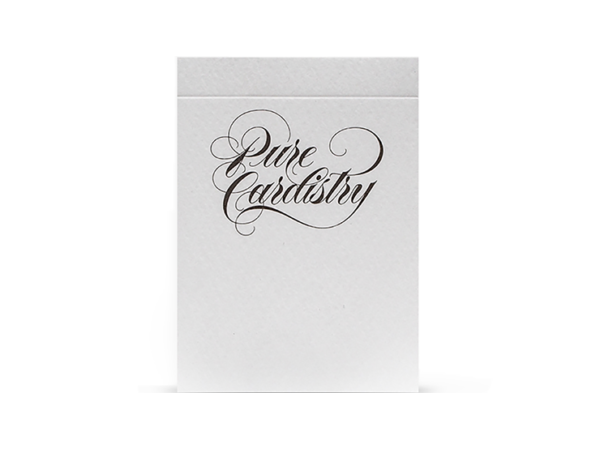 Pure Cardistry (White) Training Playing Cards (7 Packets)