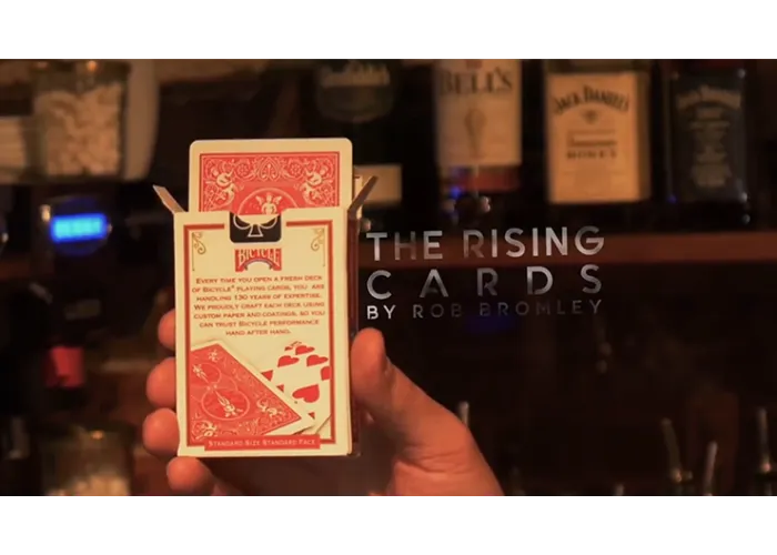Alakazam Magic Presents The Rising Cards Blue (DVD and Gimmicks) by Rob Bromley
