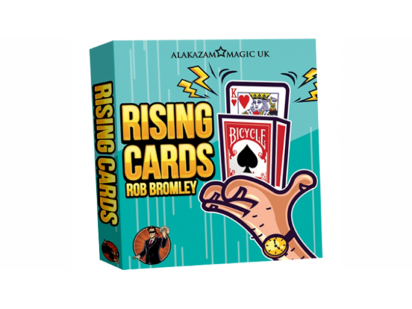 Alakazam Magic Presents The Rising Cards Red (DVD and Gimmicks) by Rob Bromley