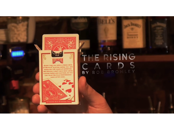 Alakazam Magic Presents The Rising Cards Red (DVD and Gimmicks) by Rob Bromley