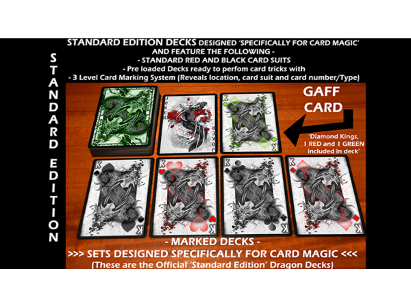 Green Dragon Playing Cards (Standard Edition) by Craig Maidment