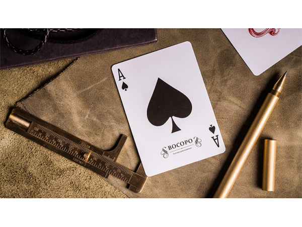 Steel Playing Cards (Pink) by Bocopo