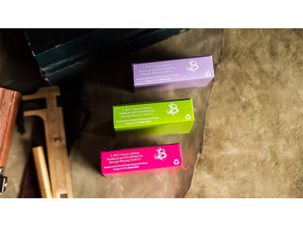 Steel Playing Cards (Purple) by Bocopo