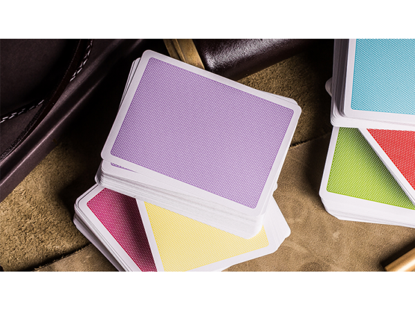 Steel Playing Cards (Purple) by Bocopo