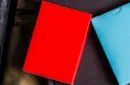Steel Playing Cards (Red) by Bocopo – Image 1