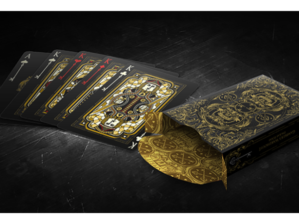 Spirit II Black (Gilded Edition) Playing Cards