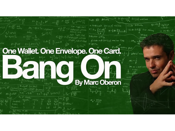 Bang On 2.0 (Gimmicks and Online Instructions) by Marc Oberon