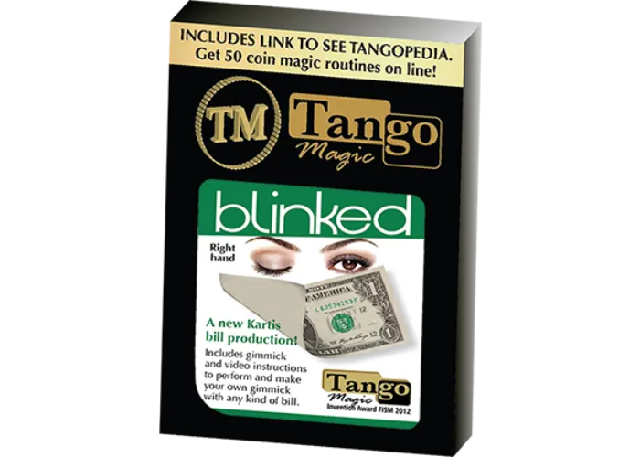 Tango Blinked Right Handed (Gimmick and Online Instructions) V0016 by Tango Magic
