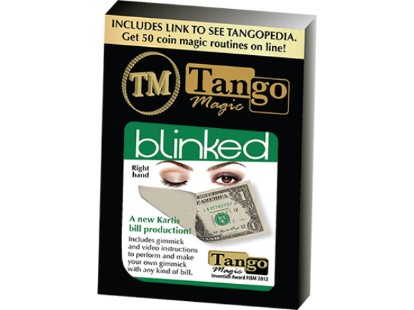 Tango Blinked Right Handed (Gimmick and Online Instructions) V0016 by Tango Magic