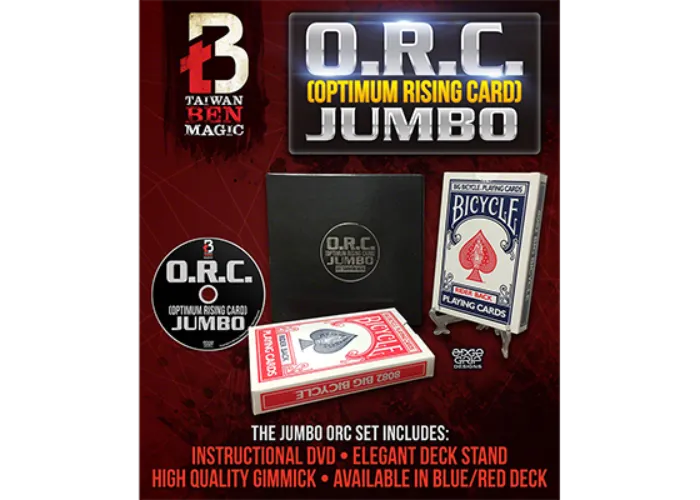O.R.C.(Optimum Rising Card) Jumbo Blue by Taiwan Ben / Kartensteiger