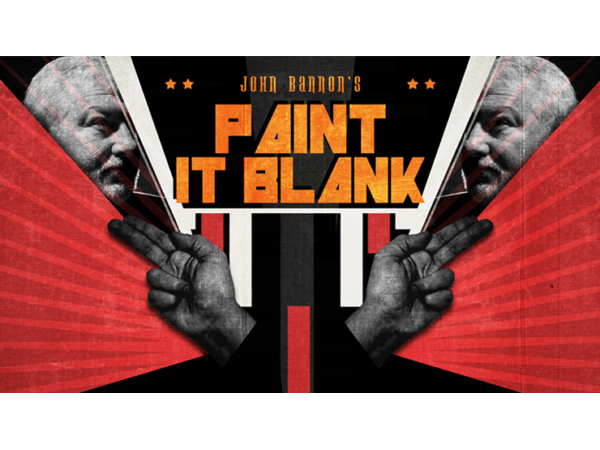 John Bannon's PAINT IT BLANK (Gimmicks and DVD)
