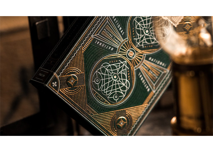 Green National Playing Cards by theory11