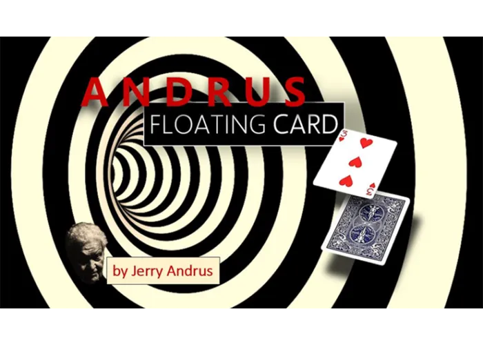 Andrus Floating Card Blue (Gimmicks and Online Instructions) by Jerry Andrus