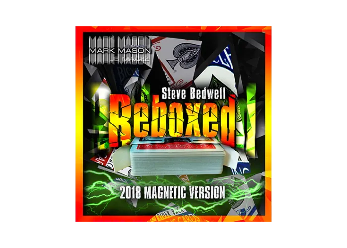 Reboxed 2018 Magnetic Version Red (Gimmicks and Online Instructions) by Steve Bedwell and Mark Mason