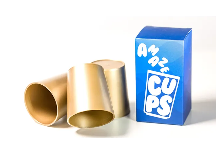 AmazeCups (Gimmicks and Online Instructions) by Danny Orleans