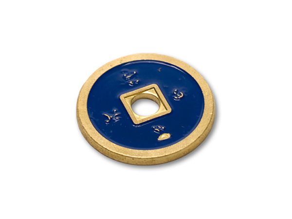 Dollar Size Chinese Coin (Blue) by Tango (CH030)