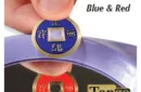 Chinese Coin (CH0021) Blue & Red by Tango Magic – Image 2