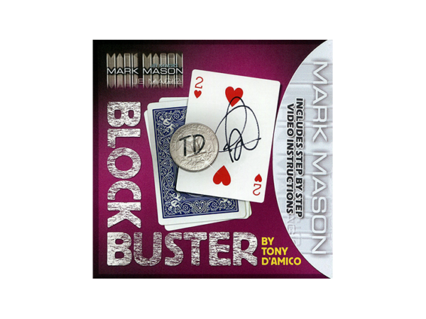 BLOCK BUSTER Blue (Gimmick and Online Instructions) by Tony D'Amico and Mark Mason