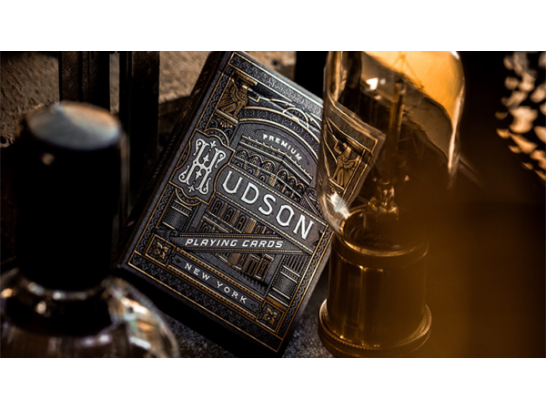 Black Hudson Playing Cards by theory11