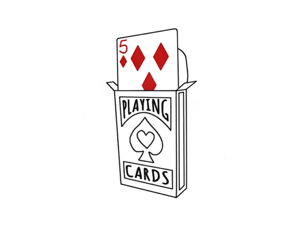 Cardiographic Lite RED CARD 5 of Diamonds Add-On by Martin Lewis