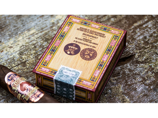 Maduro Gold Edition Playing Cards by Kings Wild Project