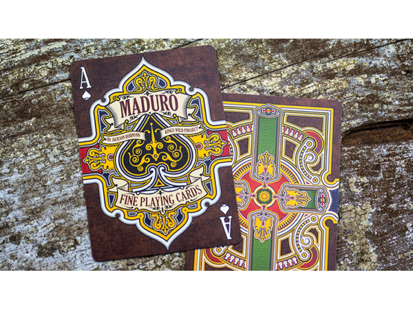 Maduro Gold Edition Playing Cards by Kings Wild Project