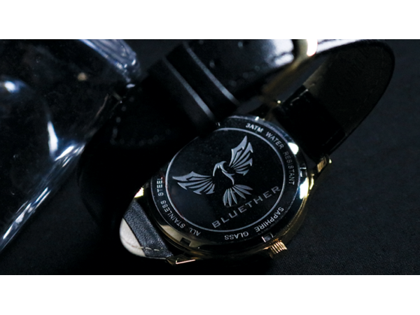 Infinity Watch V2 - Gold Case White Dial Version (Gimmick and Online Instructions) by Bluether Magic