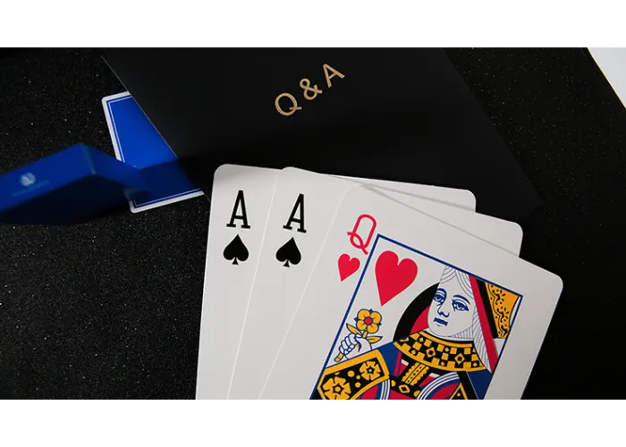 Q & A Jumbo Three Card Monte by TCC