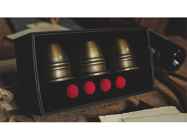 Artistic Cups and Balls (Brass) by TCC