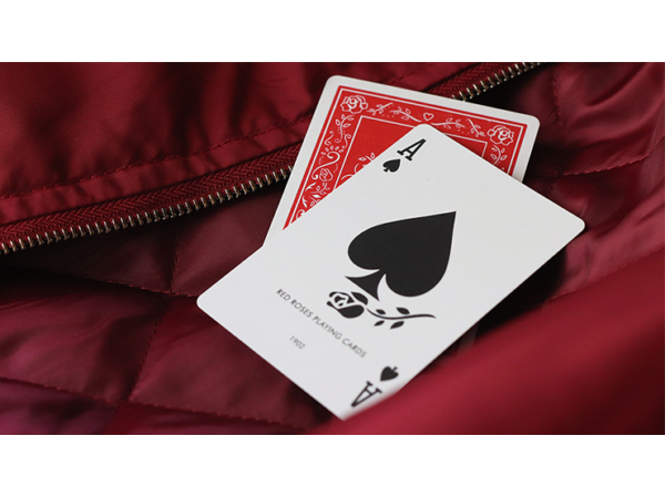 Red Roses Playing Cards by Daniel Schneider