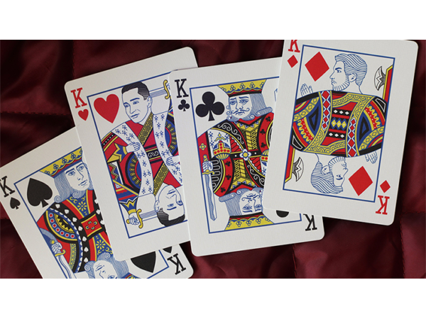 Red Roses Playing Cards by Daniel Schneider