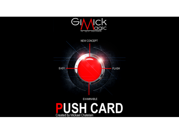 PUSH CARD (English) by Mickael Chatelain