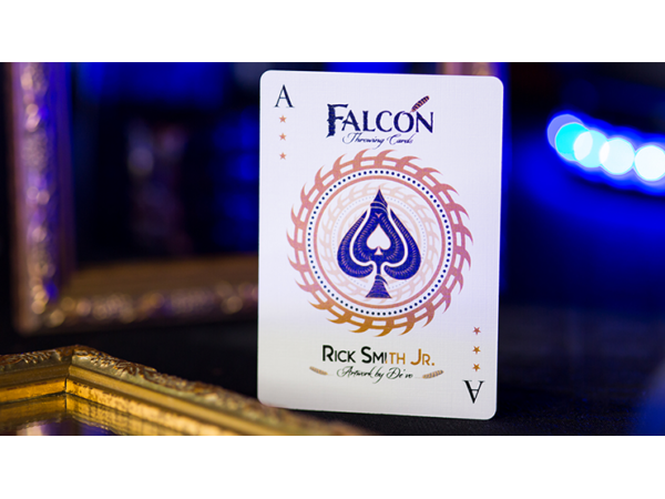 Falcon Throwing Cards by Rick Smith Jr. and De'vo
