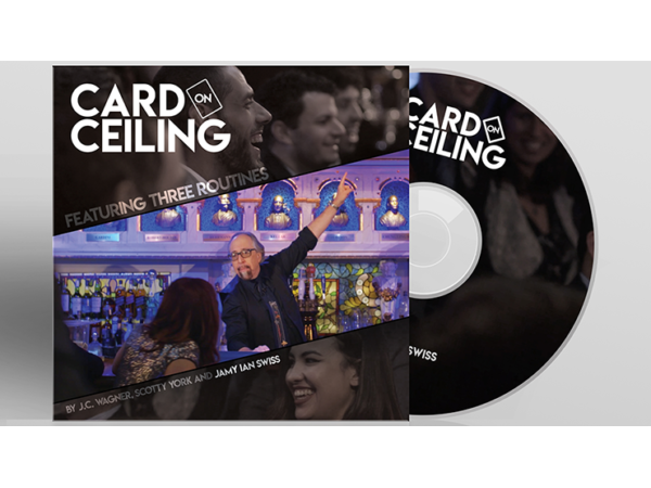 Card on Ceiling by J.C. Wagner, Scotty York and Jamy Ian Swiss - DVD