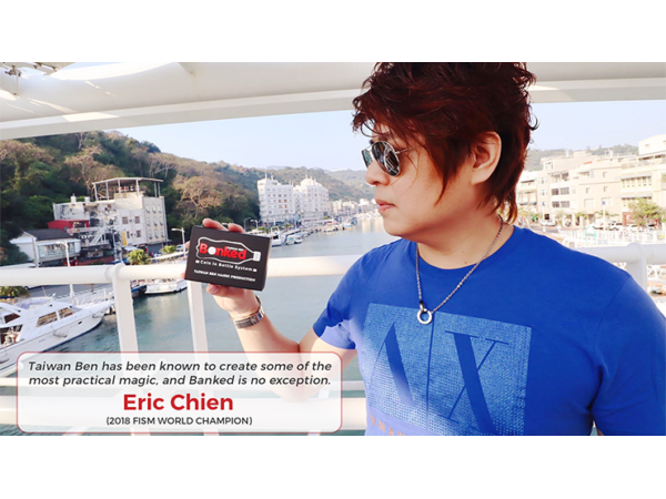 Banked - Black, Coke Zero (Gimmicks and Online Instructions) by Taiwan Ben