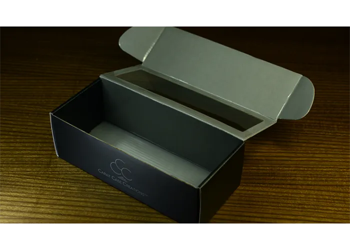 Carat XCB Cardboard Brick Box with Viewing Window - Kartenbox