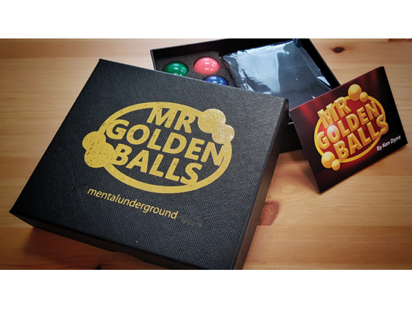 Mr Golden Balls 2.0 (Gimmicks and Online Instructions) by Ken Dyne