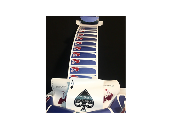 Special Edition Cascading Cards (Cherry Tahoe Blue) by Keith O'Brien