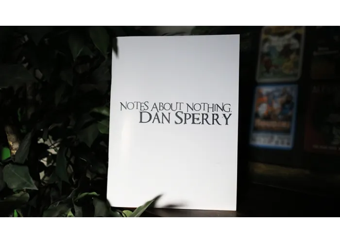 NOTES ABOUT NOTHING by Dan Sperry - Book