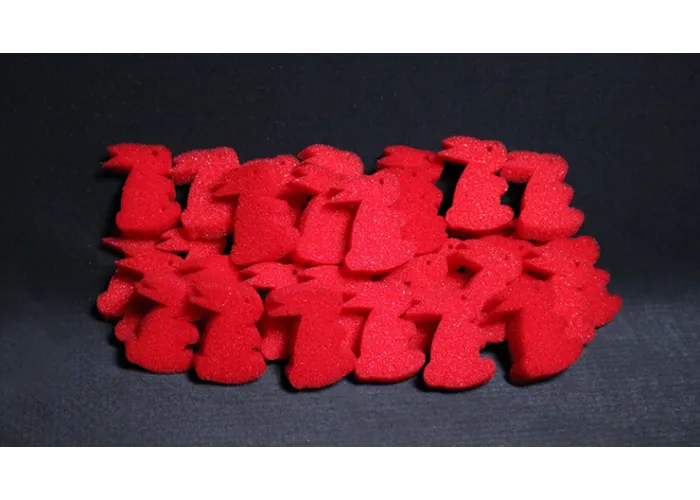 Ultra Soft Red Bunny Bag of 50 by Magic By Gosh