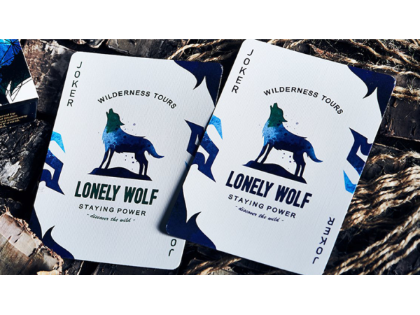 Lonely Wolf Playing Cards by Bocopo