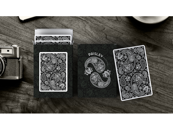 Diamon Playing Cards Paisley Edition (Black)