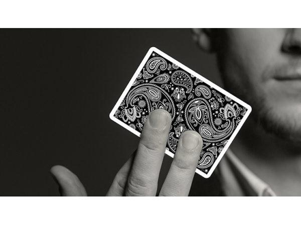 Diamon Playing Cards Paisley Edition (Black)